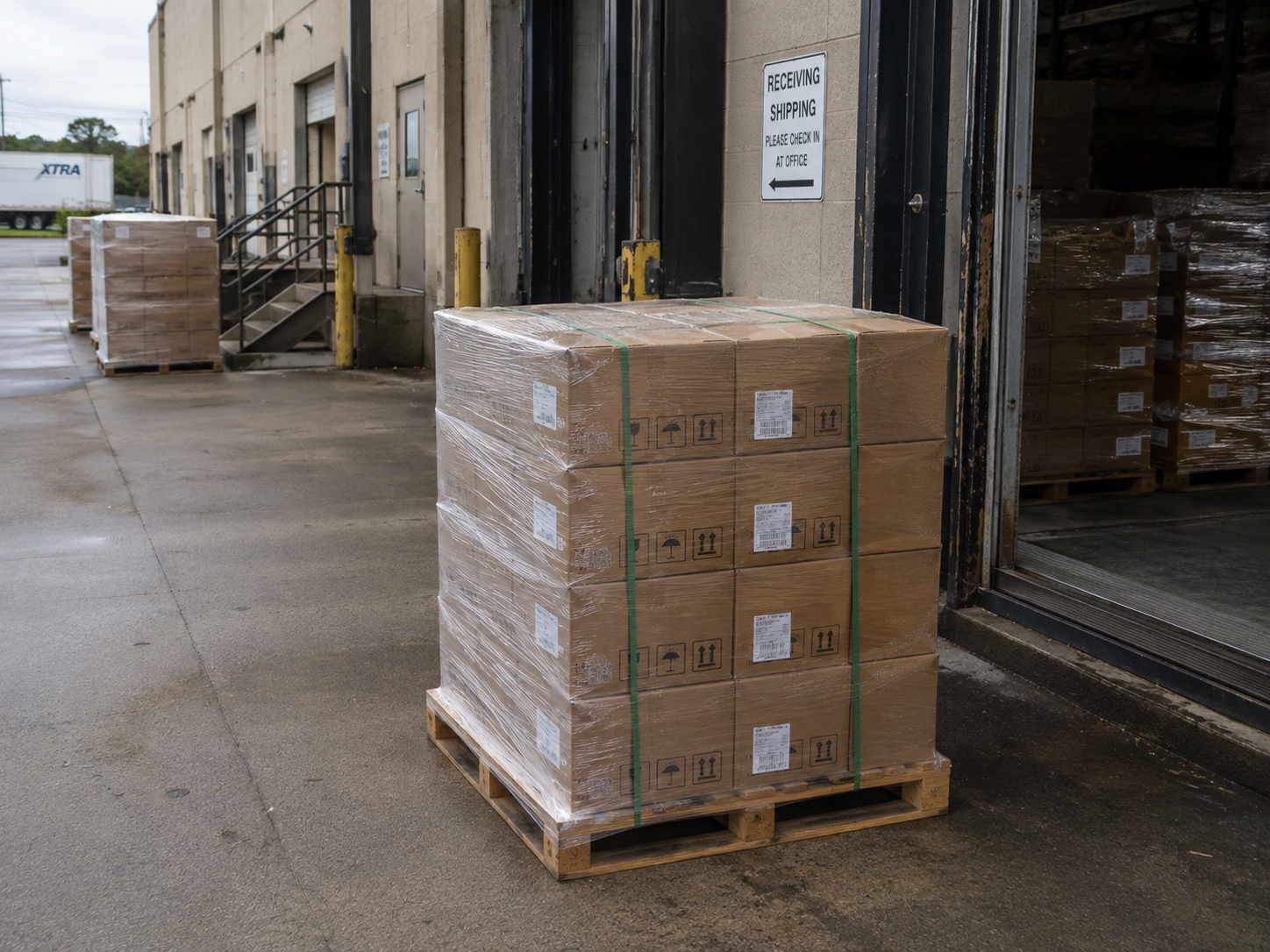 When a shipment is delivered
